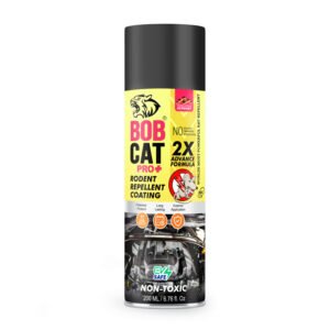 bobcat_rat_spray_200ml-1 Shadow Securitronics BOB CAT Highly Effective No Entry Rat Repellent Spray for Cars | Rodent Spray | Rodent Repellent for Home | 2X Advance Formula Pack of 1 x 120 ml - Formulation 20X Pack of 1