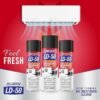 cbxt1R6eL9QSLgD.jpg Lubrizap Cleaner Hygiene & Water AC Foam Cleaner for Split Ac and Window Ac Foam Cleaner & Car AC Vent & Duct Cleaner Foam Spray for Best Cooling - 200 ml Pack of 1
