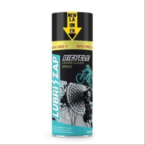 lbxt1RDGu7JsKld.jpg Shadow Securitronics LUBRIZAP Chain Cleaner Spray for All Bikes, Cycle Wear Resistant Lubricant Chain Clean Spray for Improve Chain Life & Perfomance - (Bicycle Chain Clean Spray) Pack of 1